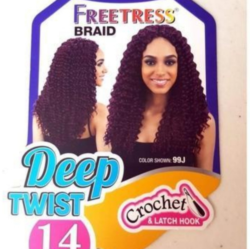 Freetress 14 inch deep twist hair
